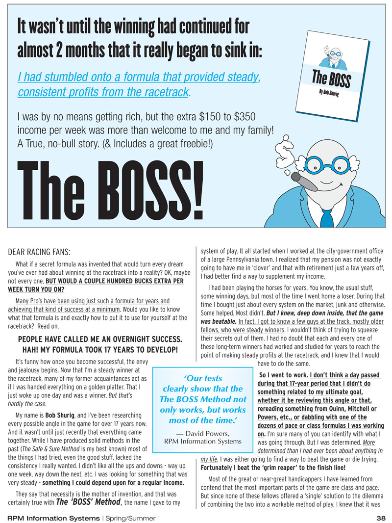 The Boss! by Bob Schurig